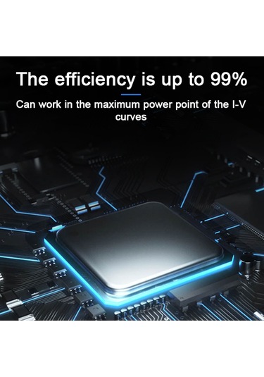 Vkemall Mppt Güneş Enerjisi Şarj Kontrol Cihazı 20a, 12v/24v Otomatik Tanıma, Yüksek Verimli Pil Şarjı