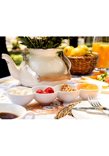 Madame Coco New Petit Concept 4 Bölmeli Küçük Sunum Tabağı 1kserv005930,5x10,2x5cm-std