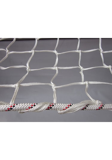 Inşaat Güvenlik Ağı 6 Mm Ip Kalınlığı 10 Cm E 10 Cm Göz Aralıklı