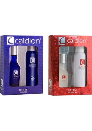 Caldion Classic Kadın ve Erkek Parfüm Seti EDT 100 ML