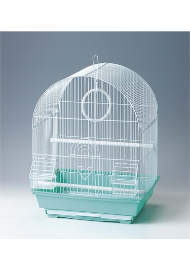 Yıldırım Pet 81201 Kuş Kafesi Yuvarlak Çatılı 34.5 28 45.5 Cm