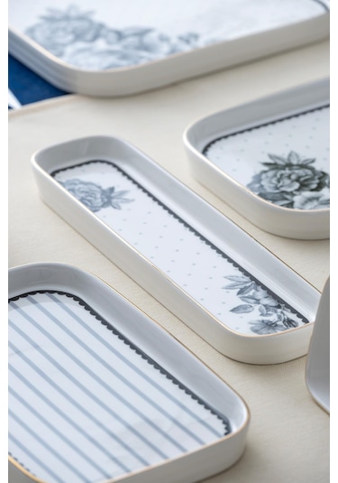 Leonas 6 Kişilik 45 Parça Kahvaltı & Yemek Takımı Çok Renkli