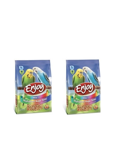 Enjoy Mix Muhabbet Kuşu Yemi 2 x 400 G