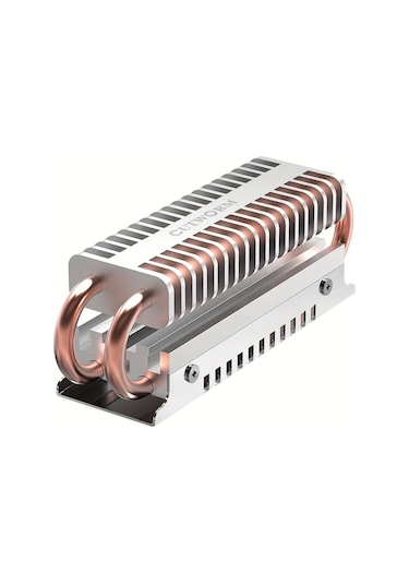 Boatshop1 Cutworm M2 2280 Ssd Soğutucu Gümüş Termal Pasta Dahil Nvme Ssd Isı Buharlaması Dayanıklı İnşaat
