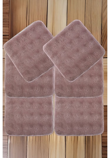 My Evilla Bubble Kaymaz Sandalye Minderi 6'lı 40x40 Pembe