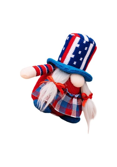 Bağımsızlık Günü Dekor Seti Vatansever Cüce Çok Renkli Yuvarlak E