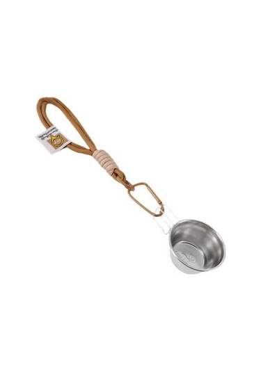 Pazly Balık Yemi Kasesi - Hafif Taşınabilir Kamp Kupası Haki Renk Haki