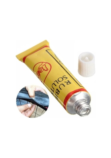 Thumbs Up Lastik Tamir Kiti Soğuk Bisiklet Lastik Yama Seti 24 Adet Sarı - Siyah