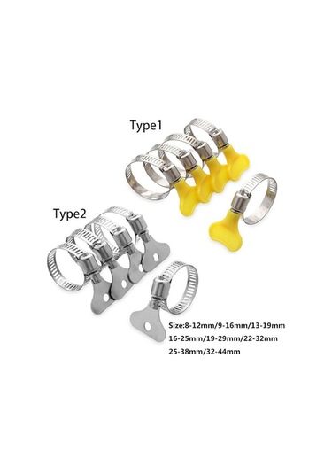 Novahub Kaynak Yeni Onarım Aracı Donanım Sızdırmazlık Egzoz Boru Klipsi Hortum Kelepçeleri Paslanmaz Çelik T Cıvata 19-29mm-type1 Diğer