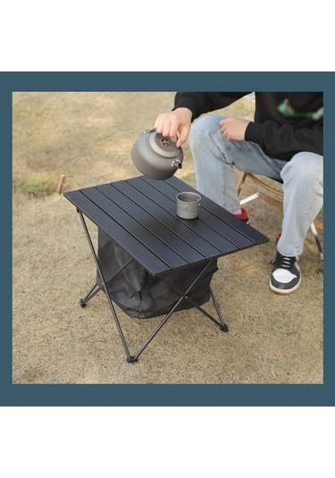 Bloomnest Taşınabilir Renkli Piknik Masası Katlanır Kamp İşlevli Hafif, Çok Renkli Alüminyum & Ew Çok Renkli Balıkçılık Barbekü Çok Renkli