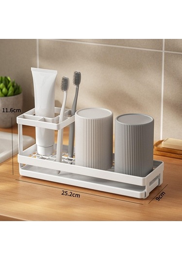 Pazly Tezgah Tepsili Tahliye Suntek Masaüstü Için Düzenleyici Beyaz Banyo Gj Diğer