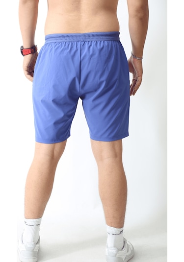 Erkek Jordan Mavi Şort, Running Spors Hızlı Kuruma Hafif Gym Koşu Spor Salonu Basketbol Şortu Mavi