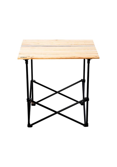 Katlanabilir Ahşap Kamp Ve Piknik Masası Xl - Akordion - 54026 - Taşıma Çantalı Çok Renkli