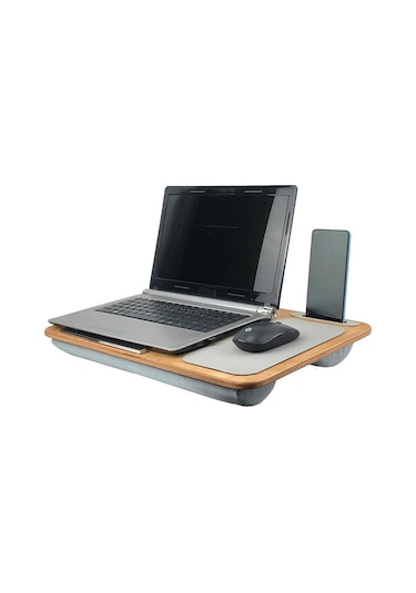 Laptop Sehpa Taşınabilir Minderli Kolay Taşınabilir Çalışma Masas