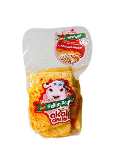 Tam Yağlı Biberli Hellim Peyniri 500 Gr