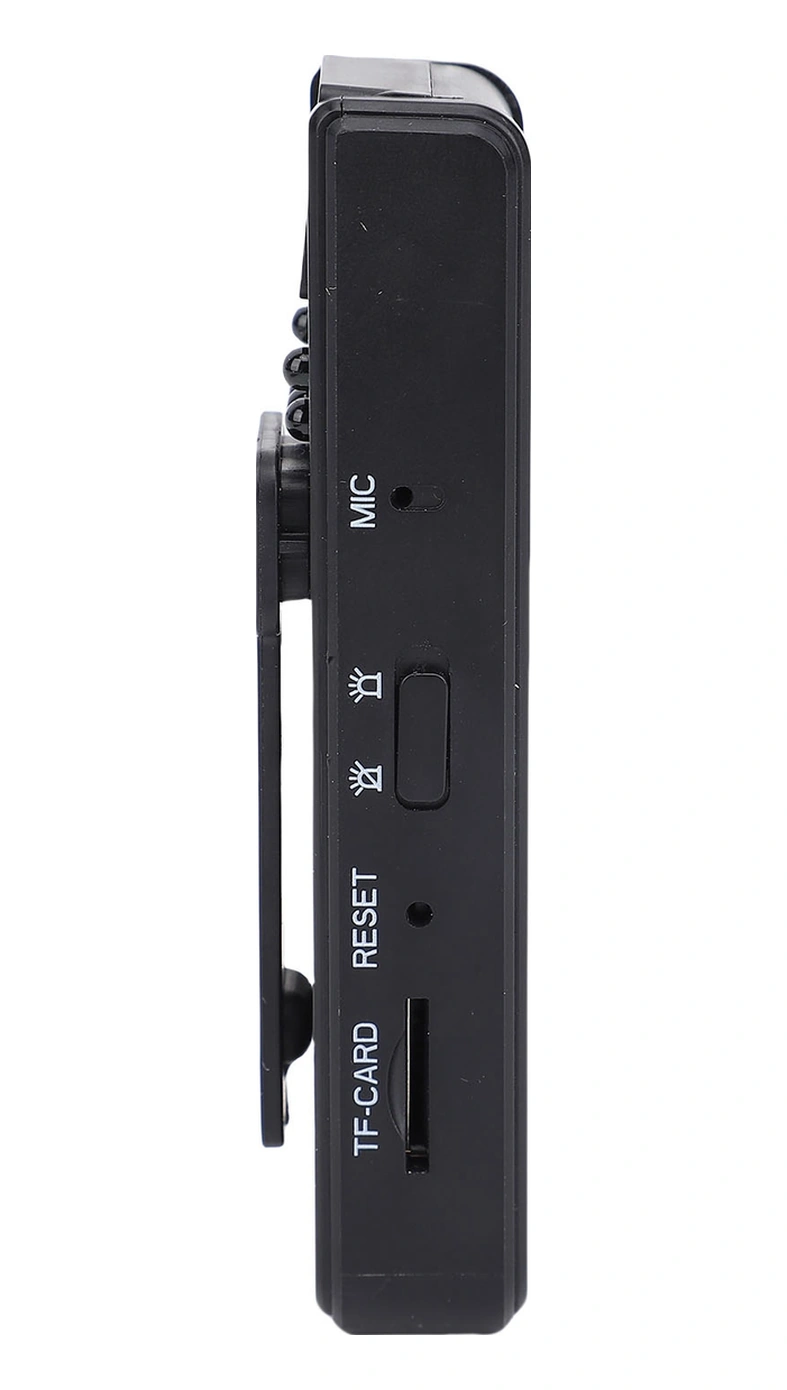 Xiyyadms 1080p Hd Spor Kamera, 180 Döner Lens, Gecelik Görüş, Gürültü Filtresi, Tek Tuşlu Kontrol, Dayanıklı Spor Klembi, Dahili Batarya