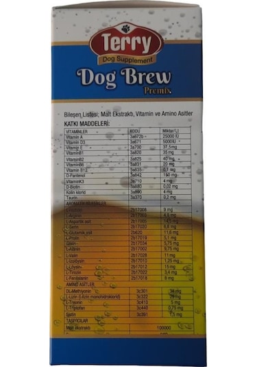 Terry Dog Brew Alkolsüz Anne Sütü Arttırıcı 200 ML