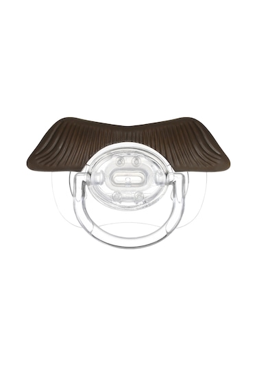 Xindoker Kahverengi Sakal Desenli Bebek Emzik, Bpa'sız Gıda Grubu Silikon, Diş Çene Gelişimi Ve Ağrı Alleviatesi, 6 Aylık Ve Üzeri Bebeler İçin