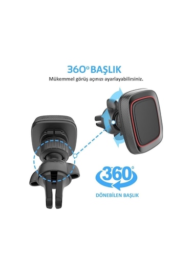 Araç Telefon Tutucu Araç Içi Manyetik Mıknatıslı Telefon Tutucu
