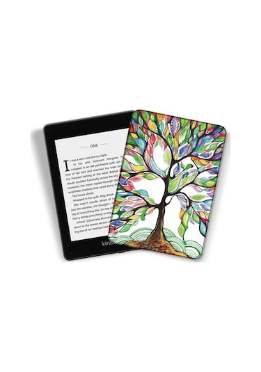 Cosmostech Amazon Kindle Paperwhite 4 Desenli Kılıfı