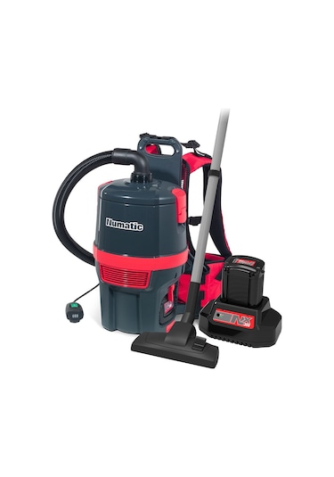 Numatic RSB150NX 350 W Akülü Sırt Süpürgesi