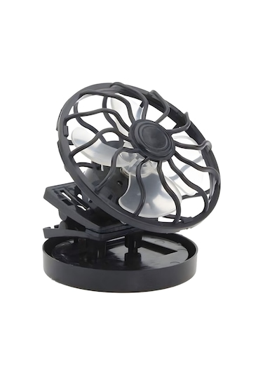 Kangvka Güneş Enerjili Klipli Mini Fan 2 Adet - Dış Mekan Sporları İçin Portatif, Pil Gerektirmeyen Soğuk Rüzgar