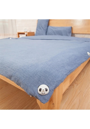 Gül-battaniye Raptiye Sevimli Karikatür Desen Çok Amaçlı 8 Adet/paket Sabitleme İçin Yatak Çarşafı Klipleri Yatak Nevresim Tutucu Tutucular Kapak