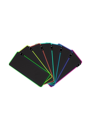 Carrier Rgb Oyun Mousepad - 14 Işık Modlu Büyük Boy Usb