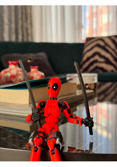 Dummy Deadpool Eklemleri Hareketli 14 Cm Mini Figür Deadpool