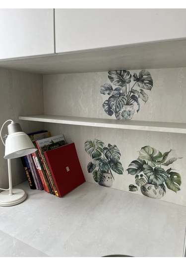 Brightnest Duvar İçin İç Mekan Monstruos Çıkartmaları 348225319 Yeşil