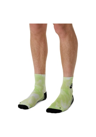 Asics Performance Run Quarter Sock Unisex Yeşil Koşu Çorabı 3013b016-302 Yeşil