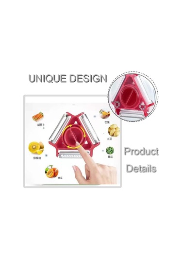 Patates Soyucu Üçü Bir Arada Meyve Soyucu