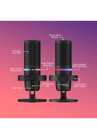 HyperX Duocast RGB Mikrofon