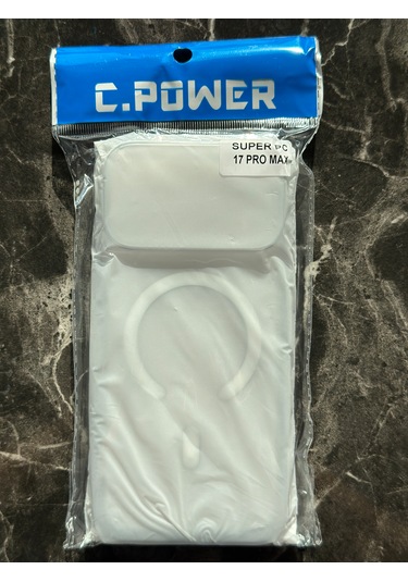 C.power Magsafe Şeffaf Sert Kılıf İphone 17 , 17 Air , 17 Pro, 17 Pro Max Uyumlu, Darbeye Dayanıklı Pc Malzeme Şeffaf