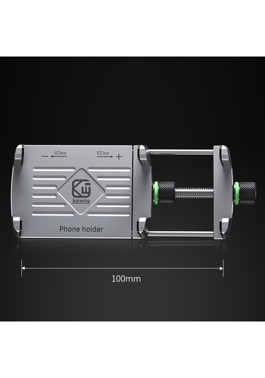 Kewig M7 Bisiklet 4 Pençeli Alüminyum Navigasyon Braketi Açık Bisiklet Cep Telefonu Tutucu Mavi Mavi
