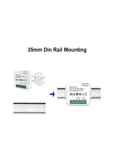 Trendooze Tuya Wifi Güneş Enerji Ölçer, Akıllı Enerji İzleme, Çift Kanal Pv, Tüketim & Üretim Takibi