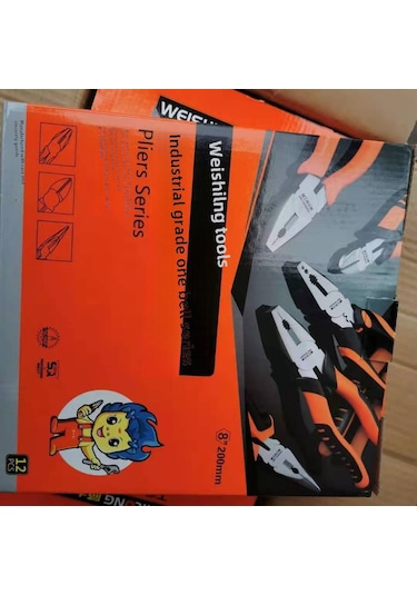 Reedark 8 İnç Çelik Telli Kesici - Elektrikçi Ve Zanaatkârlar İçin Çok Amaçlı Alet, Telli Kesme Ve İzolasyon Soyma, Toplu Satış 84 Adet/adet