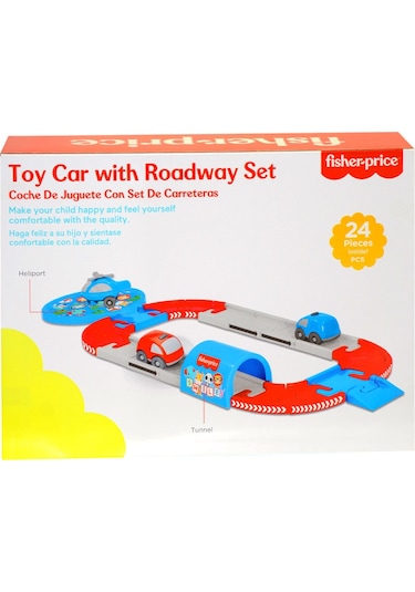 1817 Fisher Price Tonton Yol Oyun Seti 24  Parça