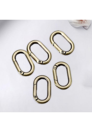 Suntek 5 Parça Bahar Oval Yüzükler 1 "oval Bronz