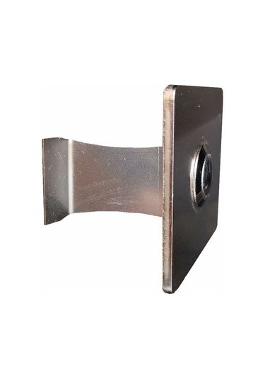 Algatec Paslanmaz 304 Kare Zil Butonu 60x60mm