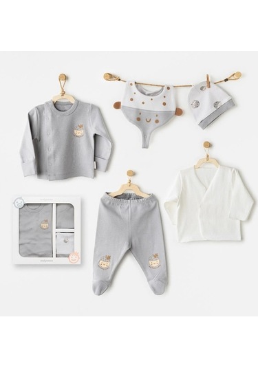 Andywawa Ac26100 Hello Autumn 5'li Hastane Çıkışı Gri Grey