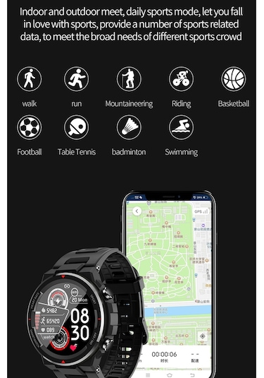 Cbtx Q70c 1.28" Akıllı Saat (İthalatçı Garantili)