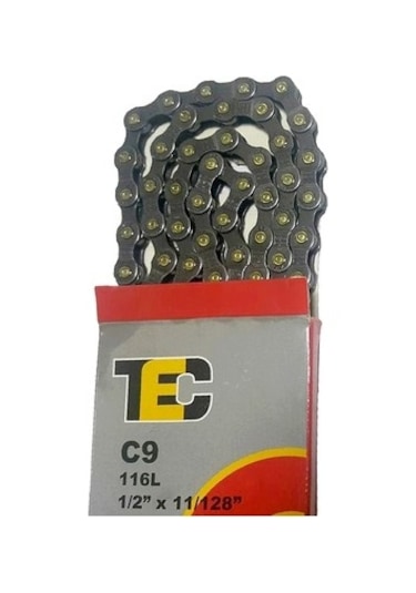 Tec C9 (Kmc) Bisiklet Zinciri 9 Vites Siyah
