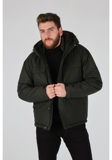 Rugu Yeşil Erkek Mont P9228 001