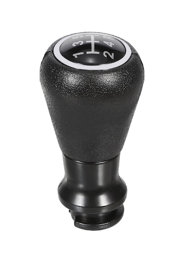 Didadodo 5 Vitesli Topuz - Siyah Kauçuk & Plastik - Peugeot İçin Uygun, Yüksek Kaliteli Siyah