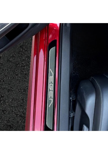 Fiat Egea 2015 Ve Üzeri Uyumlu Krom Kapı Eşiği 4 Parça Paslanmaz Çelik + Abs Kapı Koruma Seti