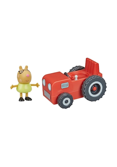 Peppa Pig Tekli Figür Ve Araç Tractor F2185-f4391