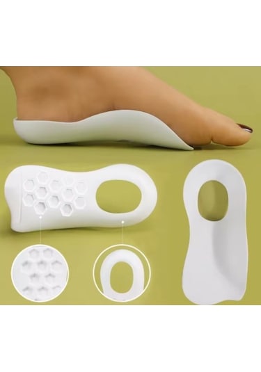 Ortopedik Tabanlık-içe Basma Ve Düz Taban Için Ayakkabı Tabanlık Düz Taban Düzeltici Topuk Yastık