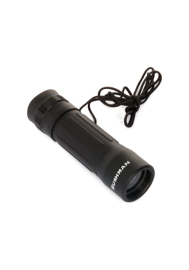Bushman 10x25 Tek Gözlü Dürbün Siyah