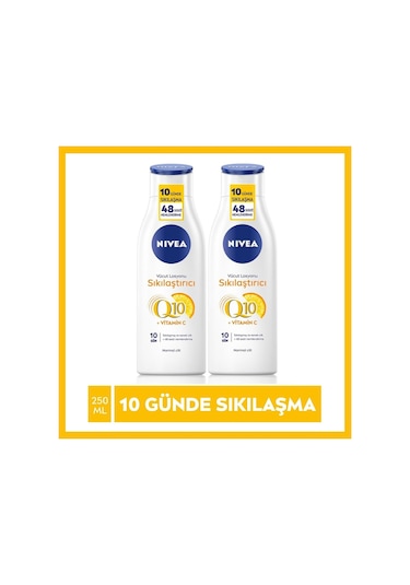 Q10+ Vitamin C Sıkılaştırıcı Vücut Losyonu 250 Ml X 2 Adet